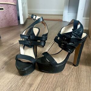 Aldo - Strappy Platform Heels
